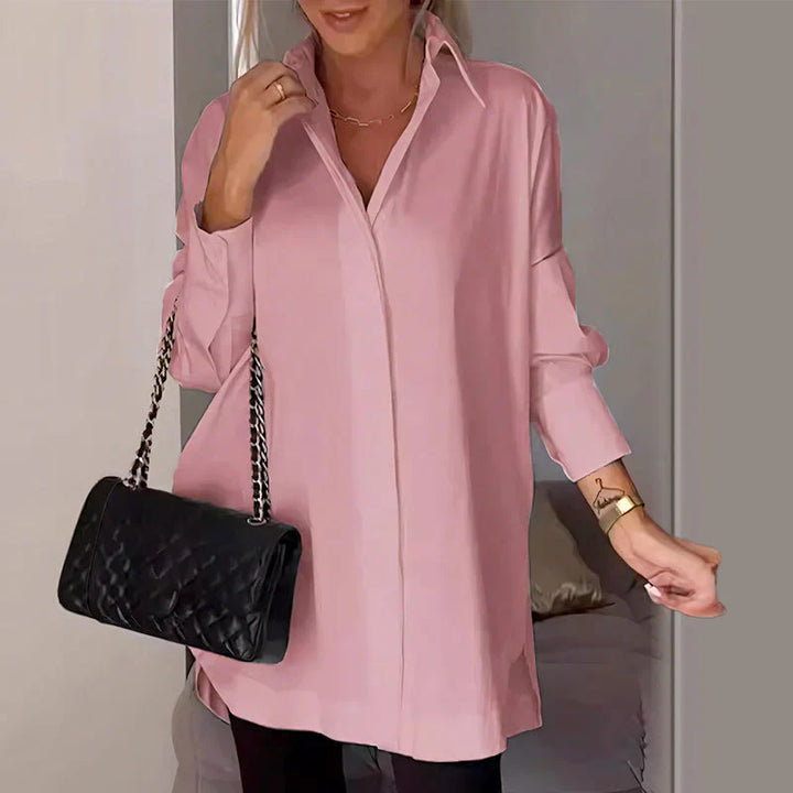 Stilla | Pullover Skjorte Med Lange Ærmer