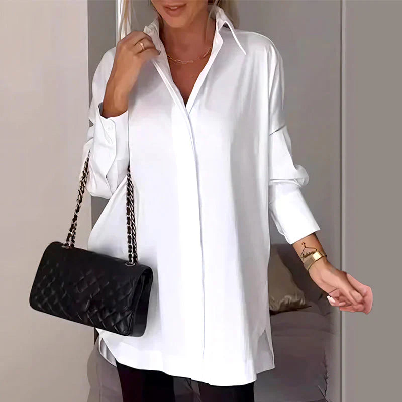 Stilla | Pullover Skjorte Med Lange Ærmer