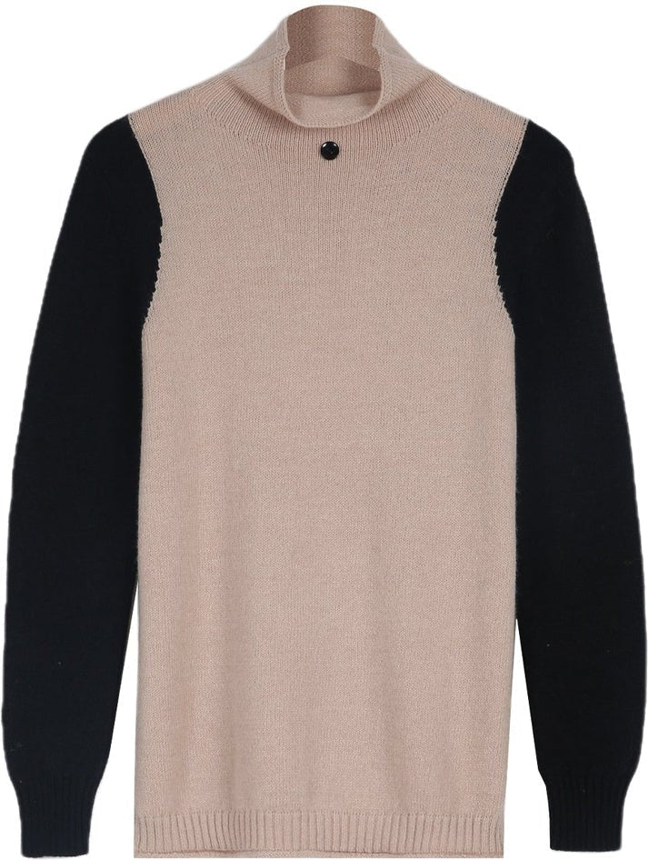Stilla | Stilfuld rullekrave sweater