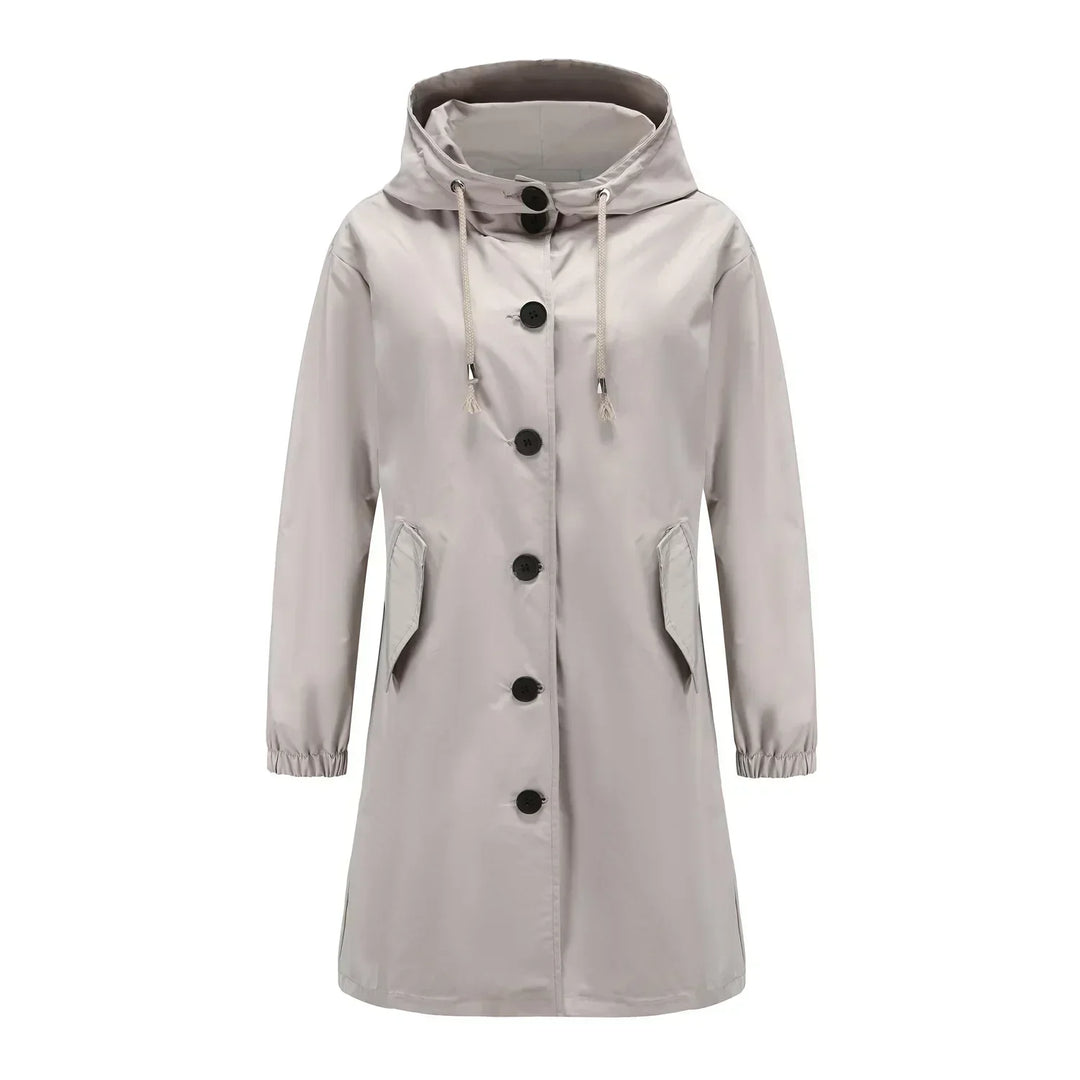 Stilla | Stilfuld Vindafvisende Trenchcoat
