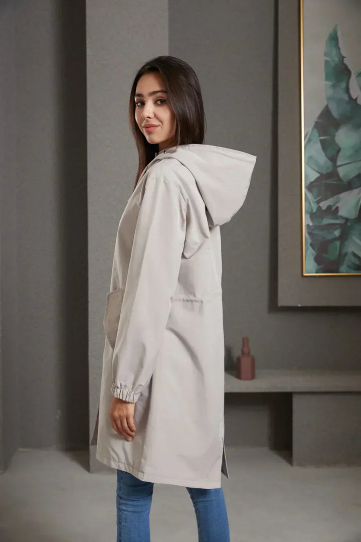 Stilla | Stilfuld Vindafvisende Trenchcoat