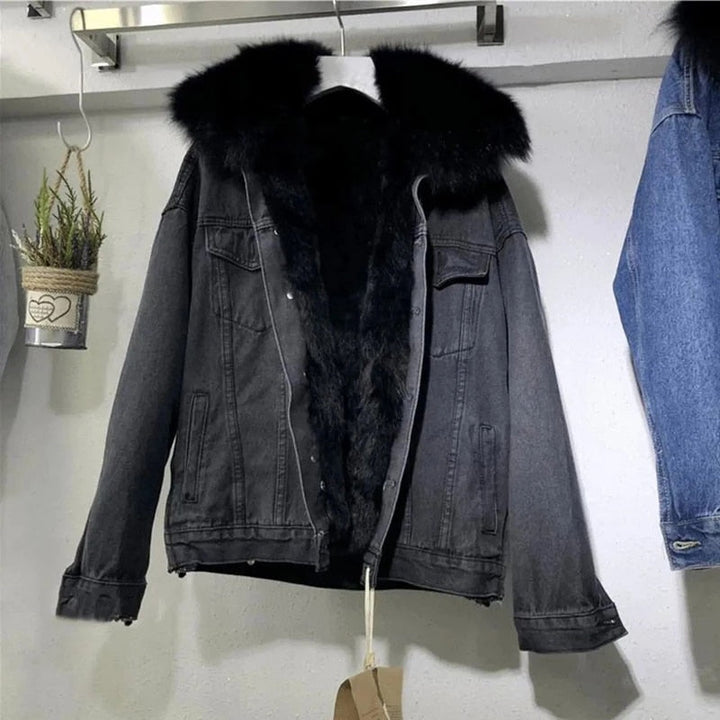 Stilla | Stilfuld Dame Denimjakke - Behagelig og Trendy
