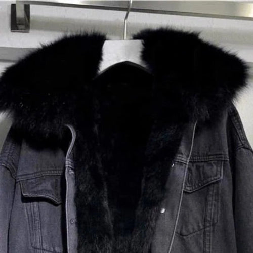 Stilla | Stilfuld Dame Denimjakke - Behagelig og Trendy