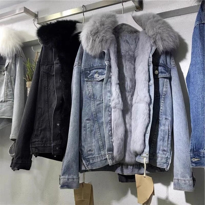 Stilla | Stilfuld Dame Denimjakke - Behagelig og Trendy
