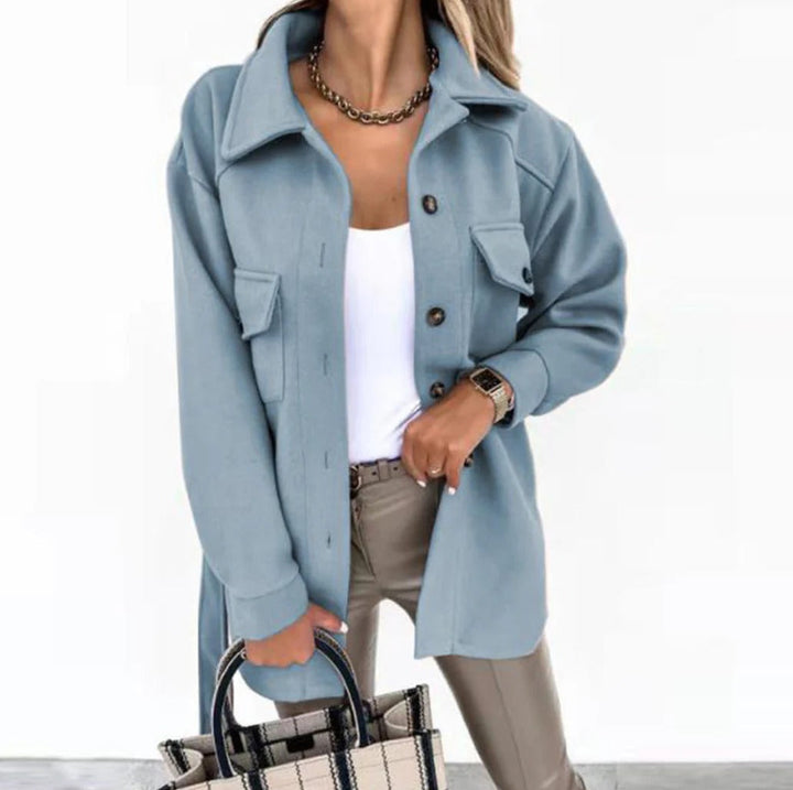 Stilla | Dame Mid-Season Chic Jakke med Slim Fit og Forårsstemning
