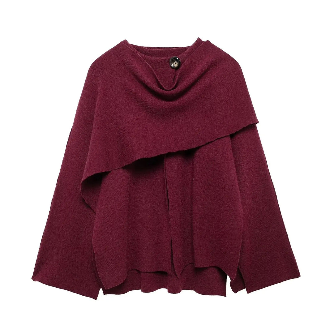 Stilla | Stilfuld Dame-Vinter-Poncho