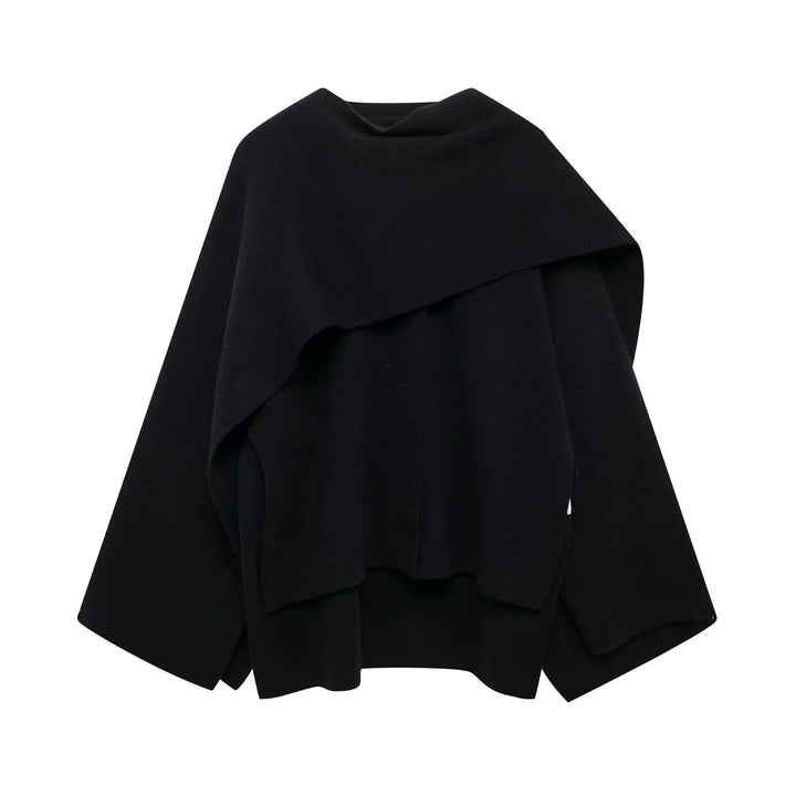 Stilla | Stilfuld Dame-Vinter-Poncho