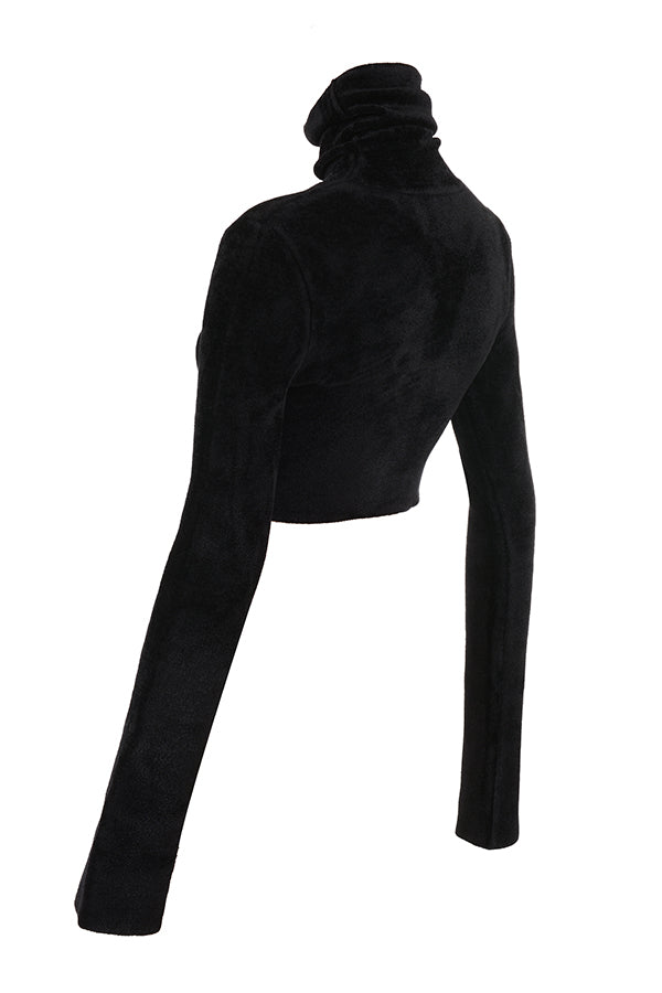 Stilla | Chenille Crop Top Med Maxi Nederdel