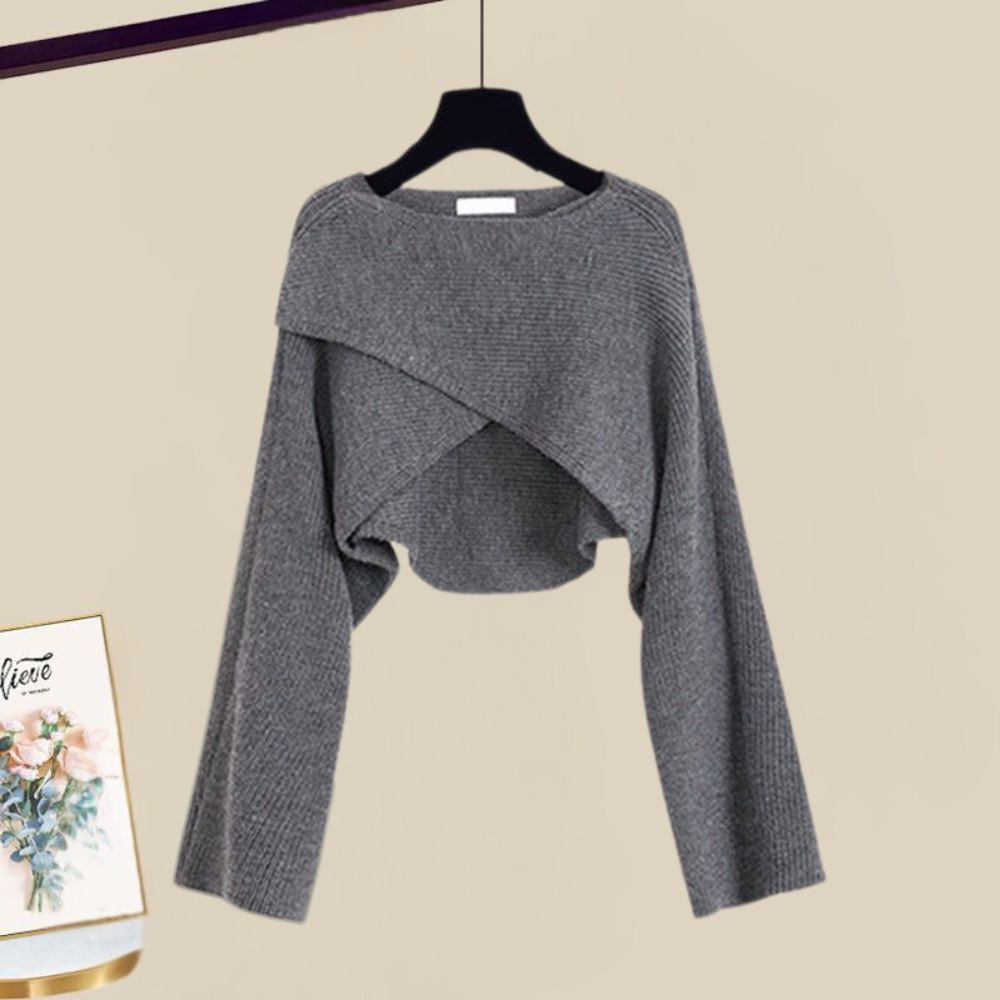 Stilla | Elegant Strikket Kjolekombination