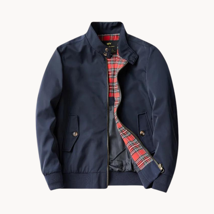 Stilla | Herrer Camden Heritage Harrington Jakke - Tartanmønster foret