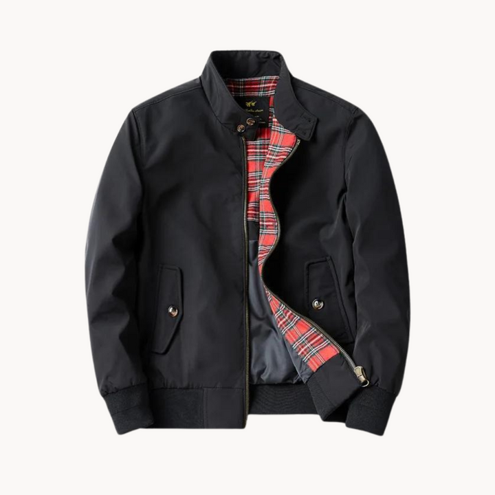 Stilla | Herrer Camden Heritage Harrington Jakke - Tartanmønster foret