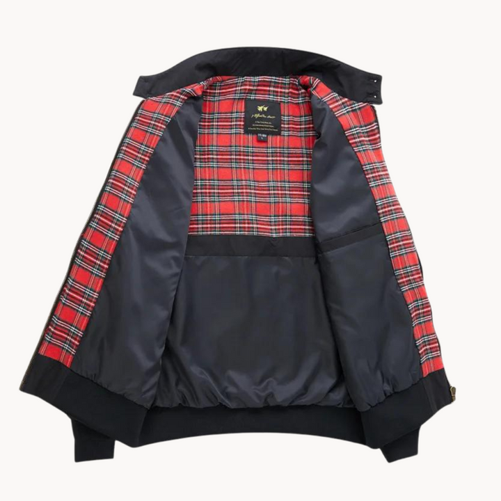 Stilla | Herrer Camden Heritage Harrington Jakke - Tartanmønster foret