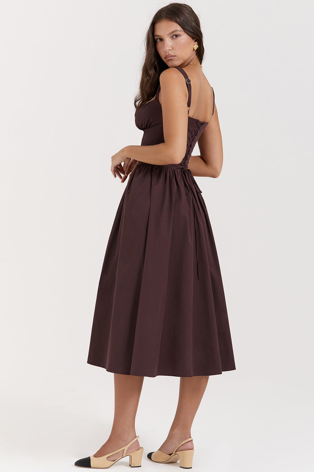 Stilla | Sommer Midi Solkjole