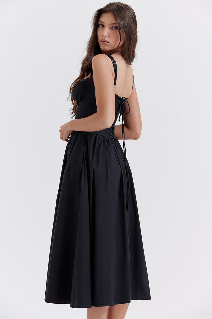 Stilla | Sommer Midi Solkjole