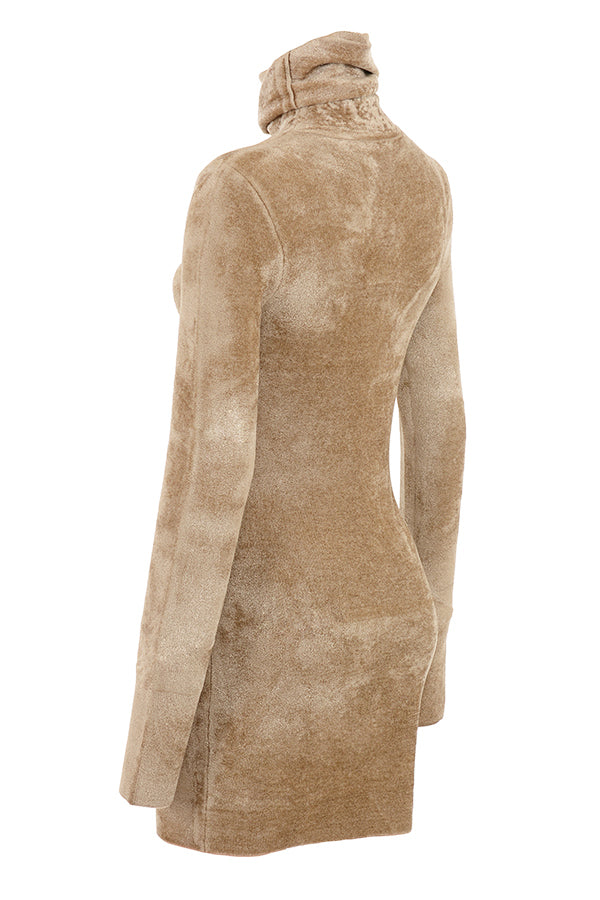 Stilla | Minikjole Lavet Af Fawn Chenille
