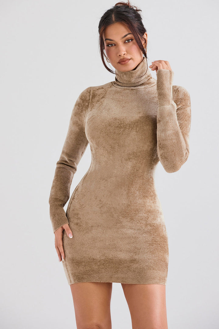 Stilla | Minikjole Lavet Af Fawn Chenille