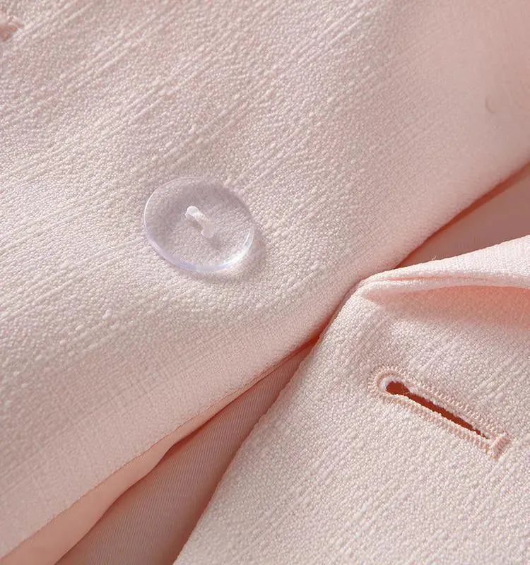 Stilla | Den Samvittighedsfulde Pink Blazer Dame - Formal-Business - Ensfarvet