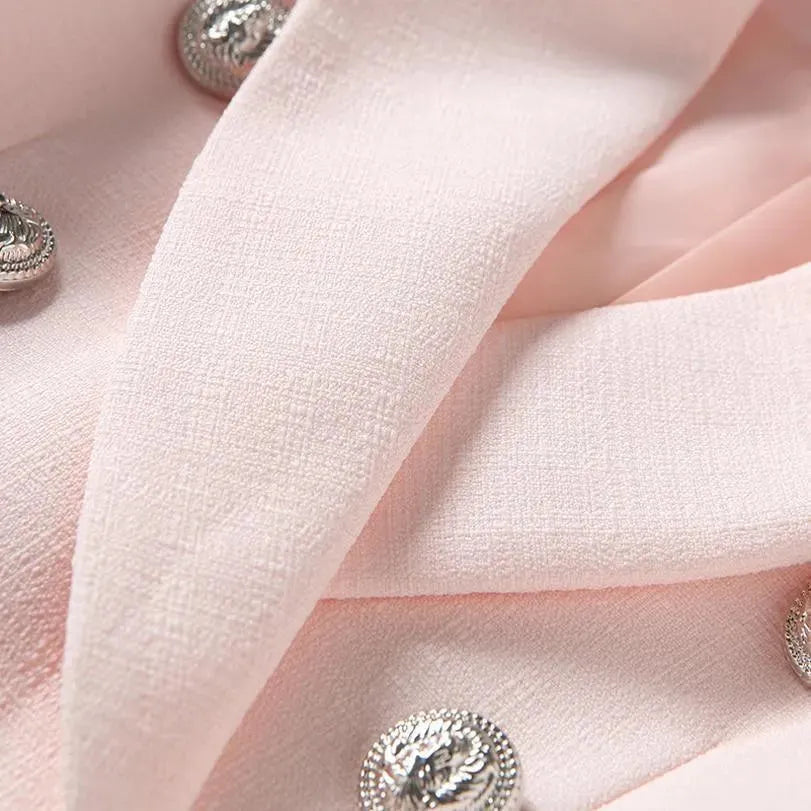 Stilla | Den Samvittighedsfulde Pink Blazer Dame - Formal-Business - Ensfarvet