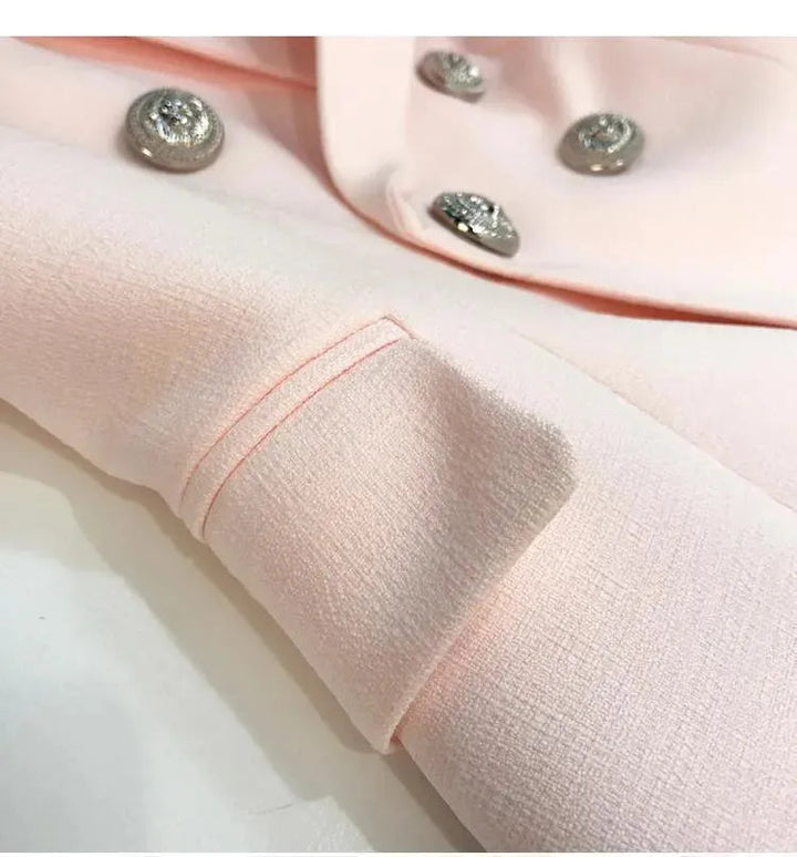 Stilla | Den Samvittighedsfulde Pink Blazer Dame - Formal-Business - Ensfarvet