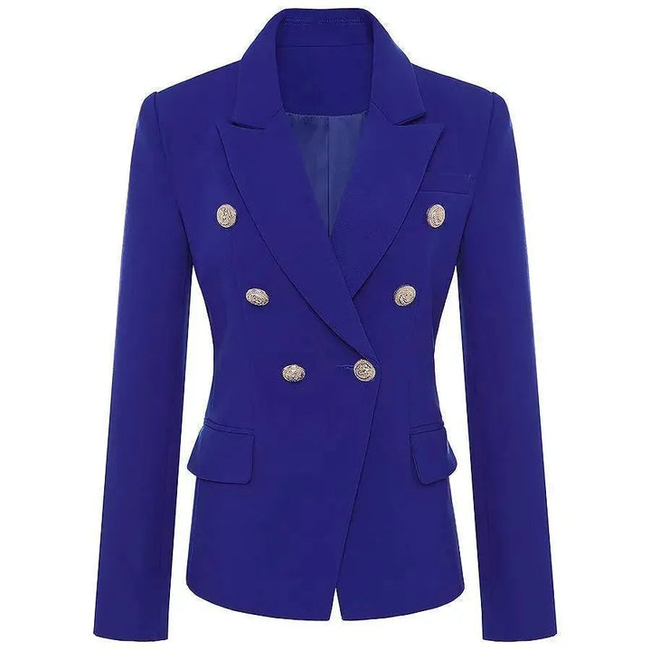 Stilla | Inspiration Dobbeltradet Blazer Damer - Formelt-Business - Ensfarvet-Solid