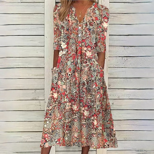Stilla | Blomster Kjole