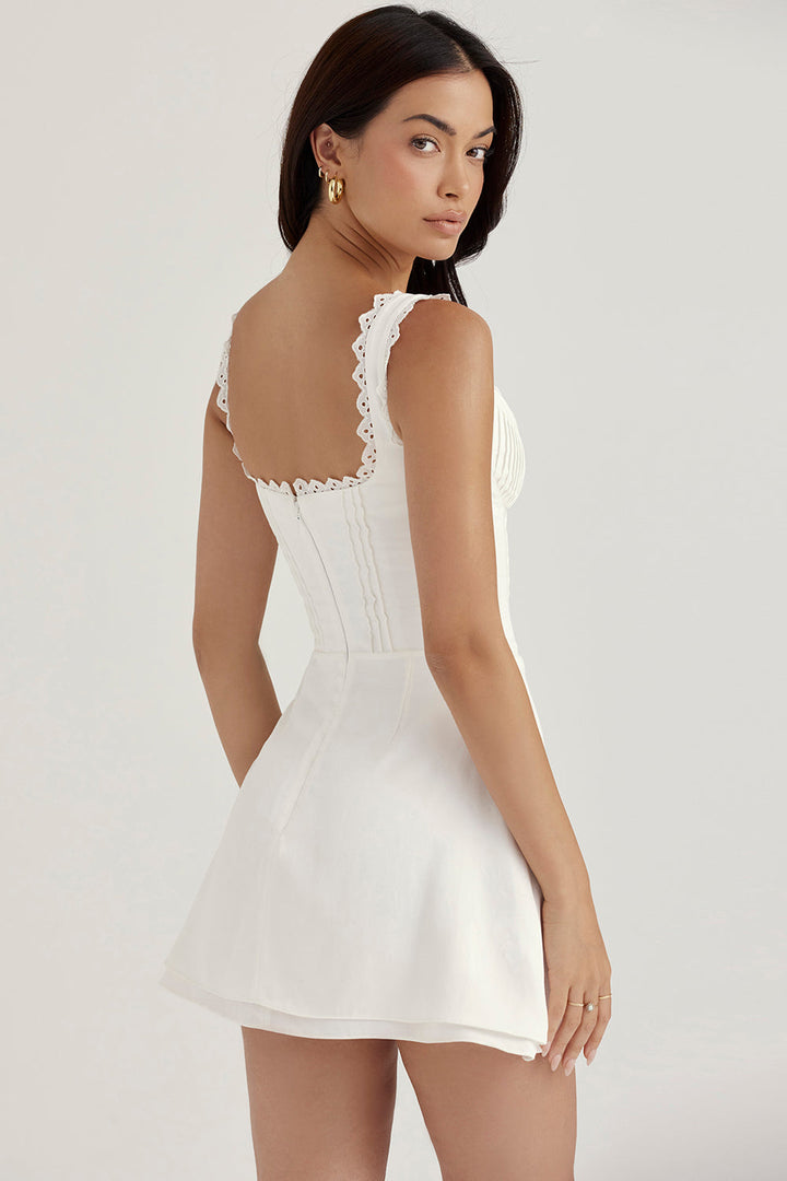 Stilla | Pin Tuck Minikjole