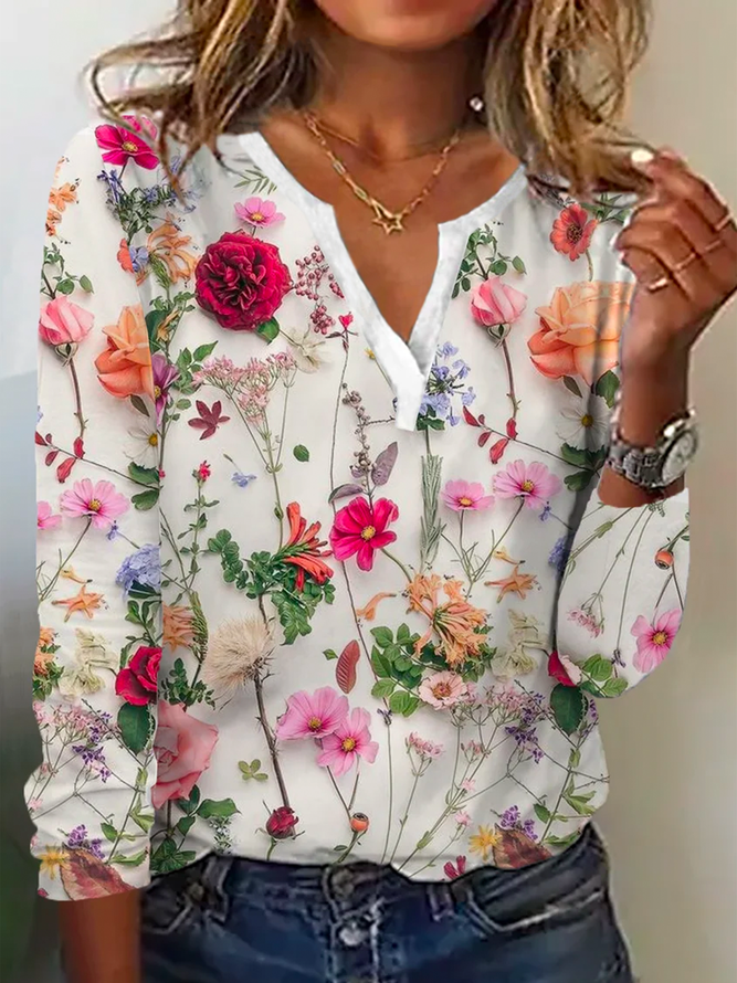 Stilla | Trendy Floral Pullover