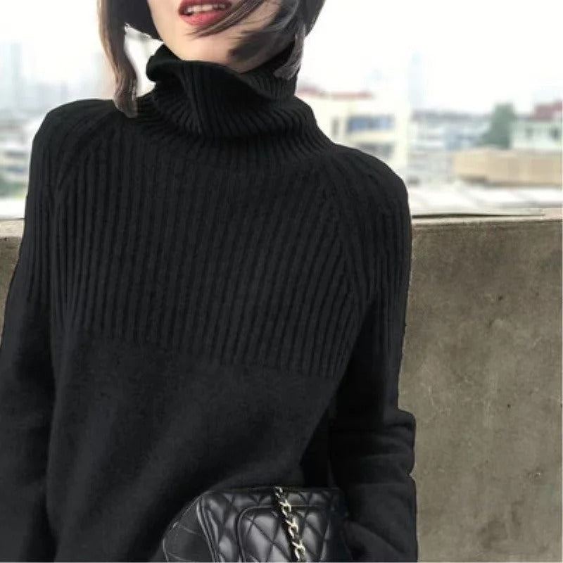 Stilla | Trendy rullekrave sweater til kvinder