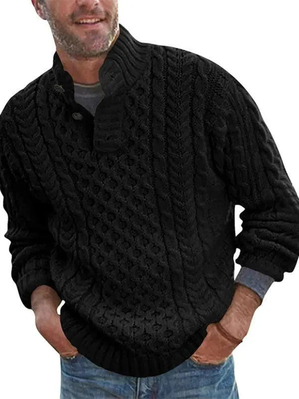 Stilla | Krave Strikket Herrepullover