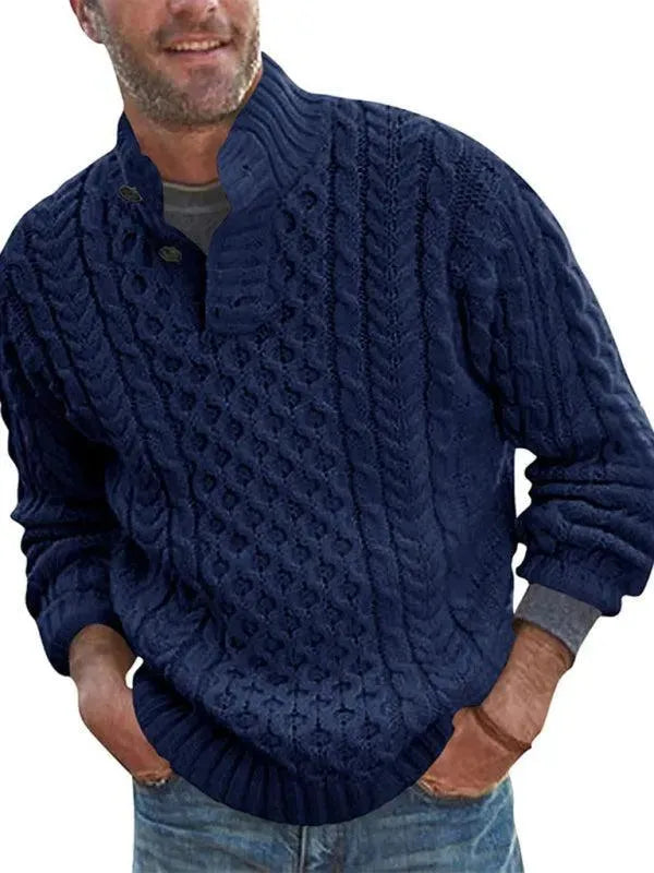 Stilla | Krave Strikket Herrepullover