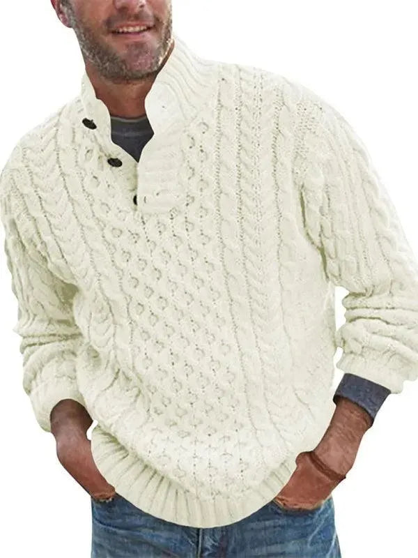 Stilla | Krave Strikket Herrepullover
