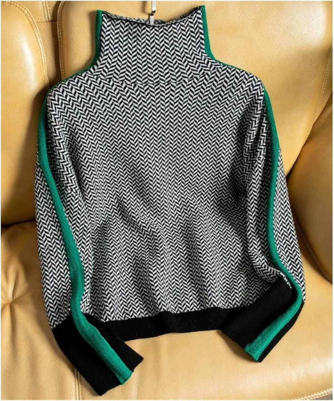Stilla | Dame Turtleneck Sweater Af Blødt Strik