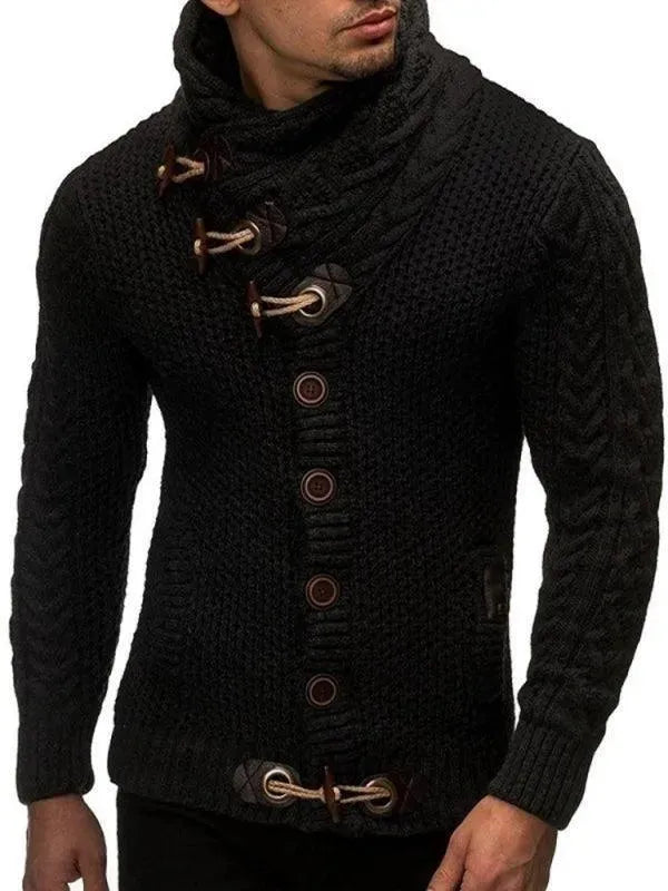 Stilla | Knap Herre Strikjakke Pullover