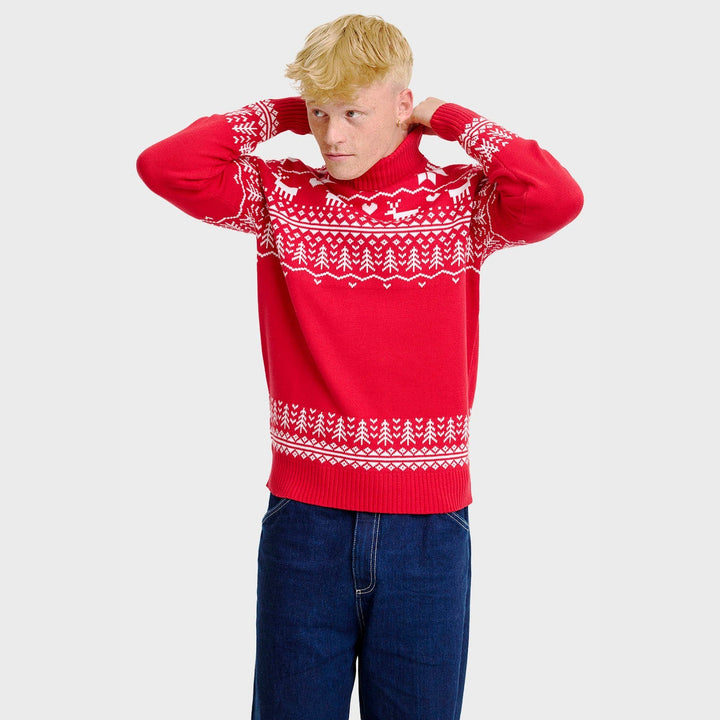 Stilla | Den Grønland Jul Rullekravepullover Herrer