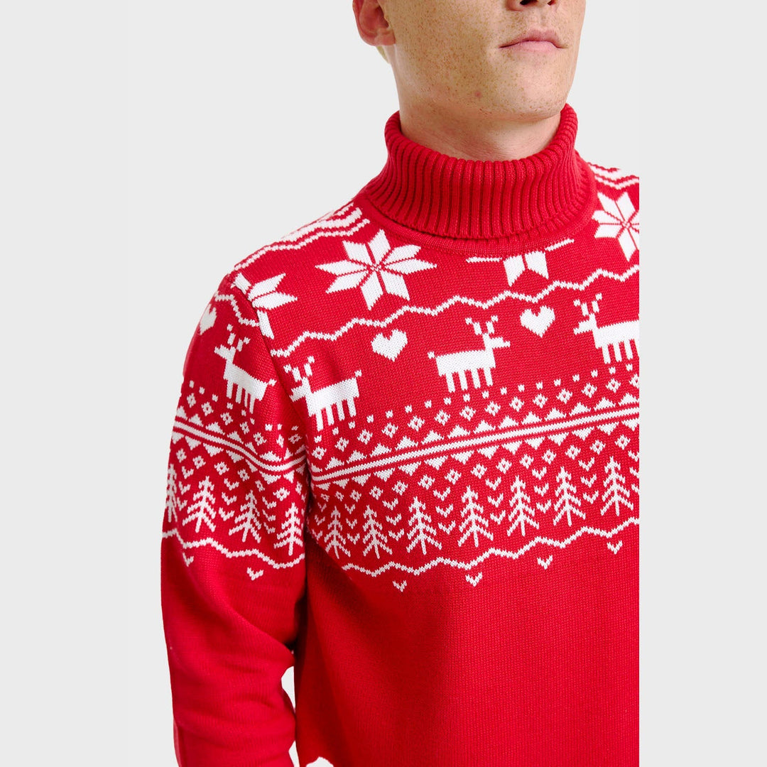 Stilla | Den Grønland Jul Rullekravepullover Herrer