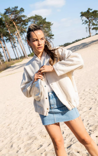 Stilla | Oversized Bomberjakke til Damer