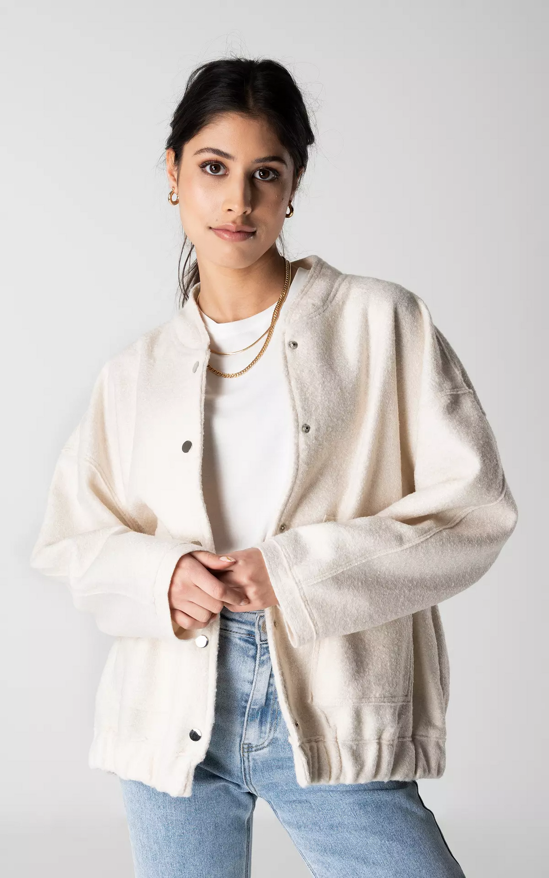 Stilla | Oversized Bomberjakke til Damer