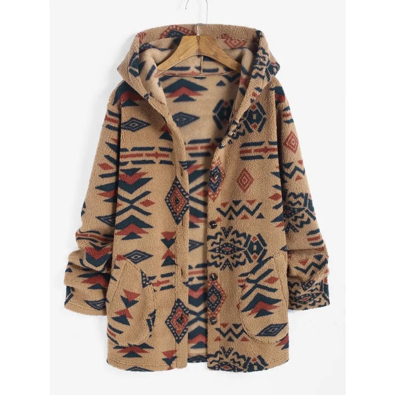 Stilla | Unik Vintage Aztec-jakke - Smuk og Stilig