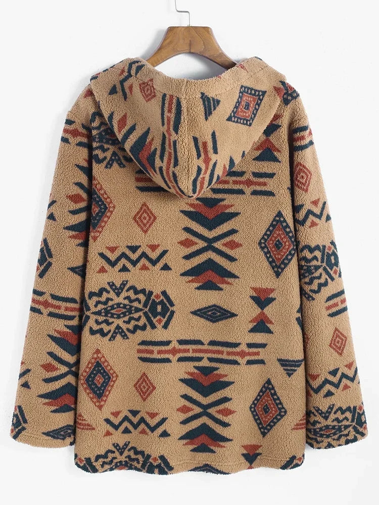 Stilla | Unik Vintage Aztec-jakke - Smuk og Stilig