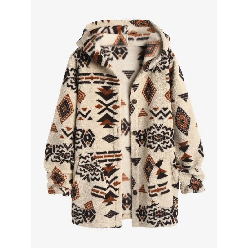 Stilla | Unik Vintage Aztec-jakke - Smuk og Stilig