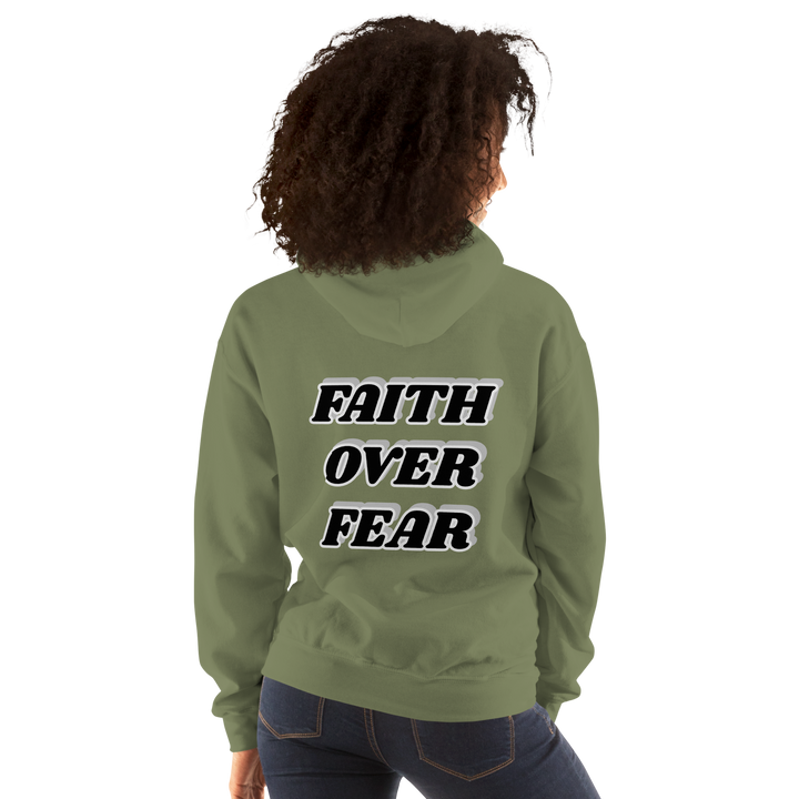 Stilla | Faith Over Fear Unisex Hættetrøje