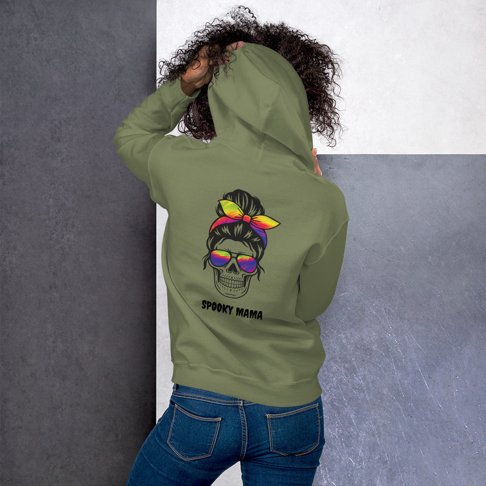 Stilla | Spooky Sku Mama Bue Unisex Hættetrøje