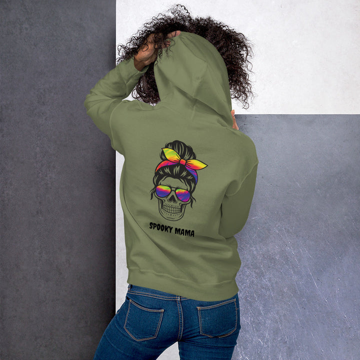 Stilla | Spooky Sku Mama Bue Unisex Hættetrøje