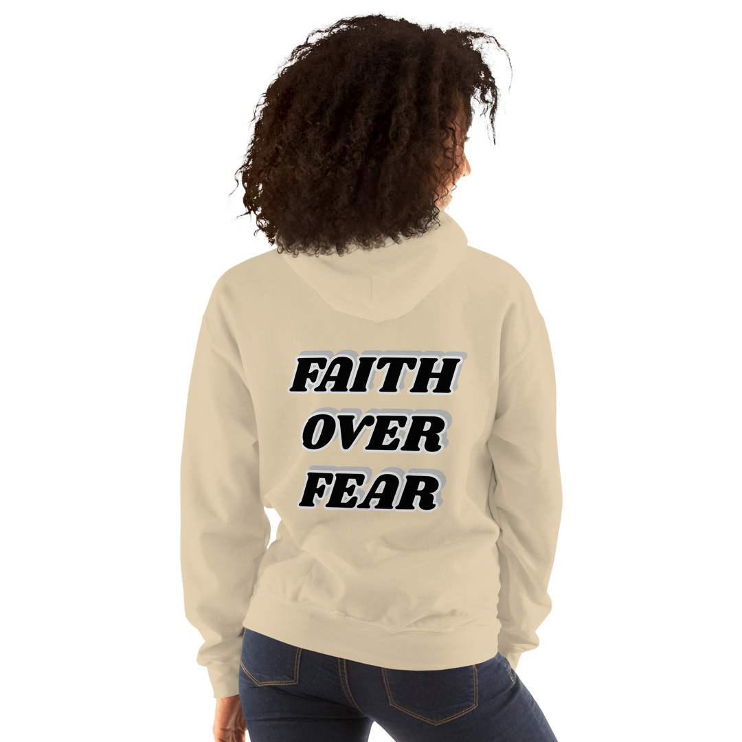 Stilla | Faith Over Fear Unisex Hættetrøje