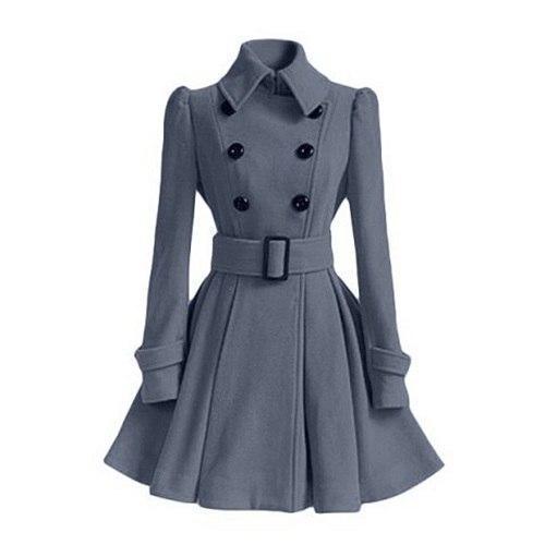 Stilla | tætsiddende dame vindjakke trenchcoat