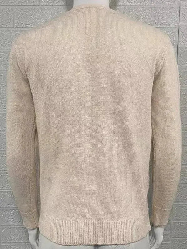 Stilla | Udsnit Herre Strikjakke Pullover