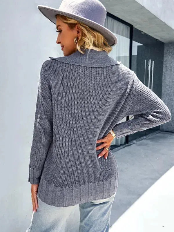 Stilla | Udsnit Polo Dame Pullover Top