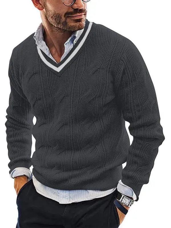 Stilla | Udsnit Slim Fit Herre Pullover Sweatshirt