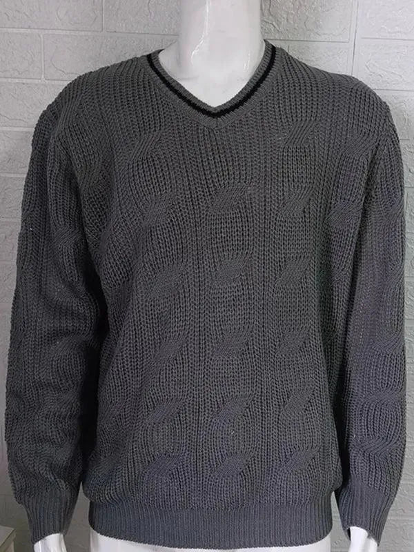 Stilla | Udsnit Slim Fit Herre Pullover Sweatshirt