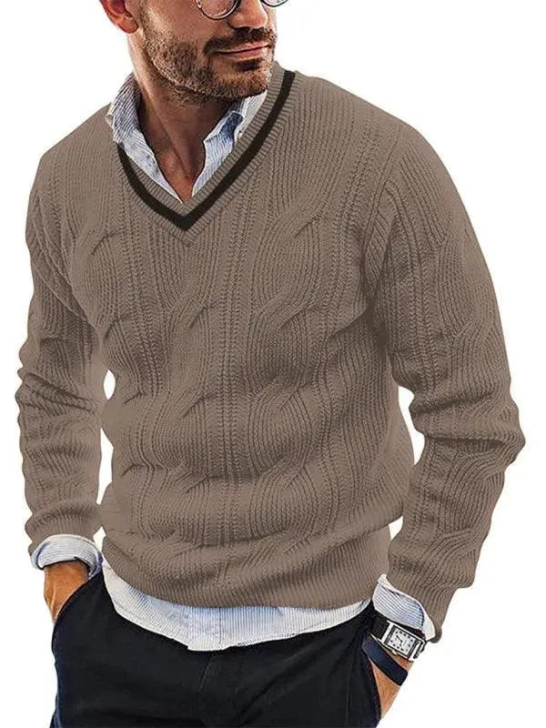 Stilla | Udsnit Slim Fit Herre Pullover Sweatshirt